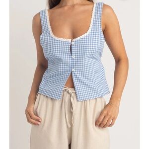 Rhythm. Lola Check Top